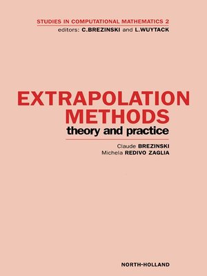 cover image of Extrapolation Methods